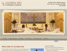 Tablet Screenshot of gloriadeiduluth.org